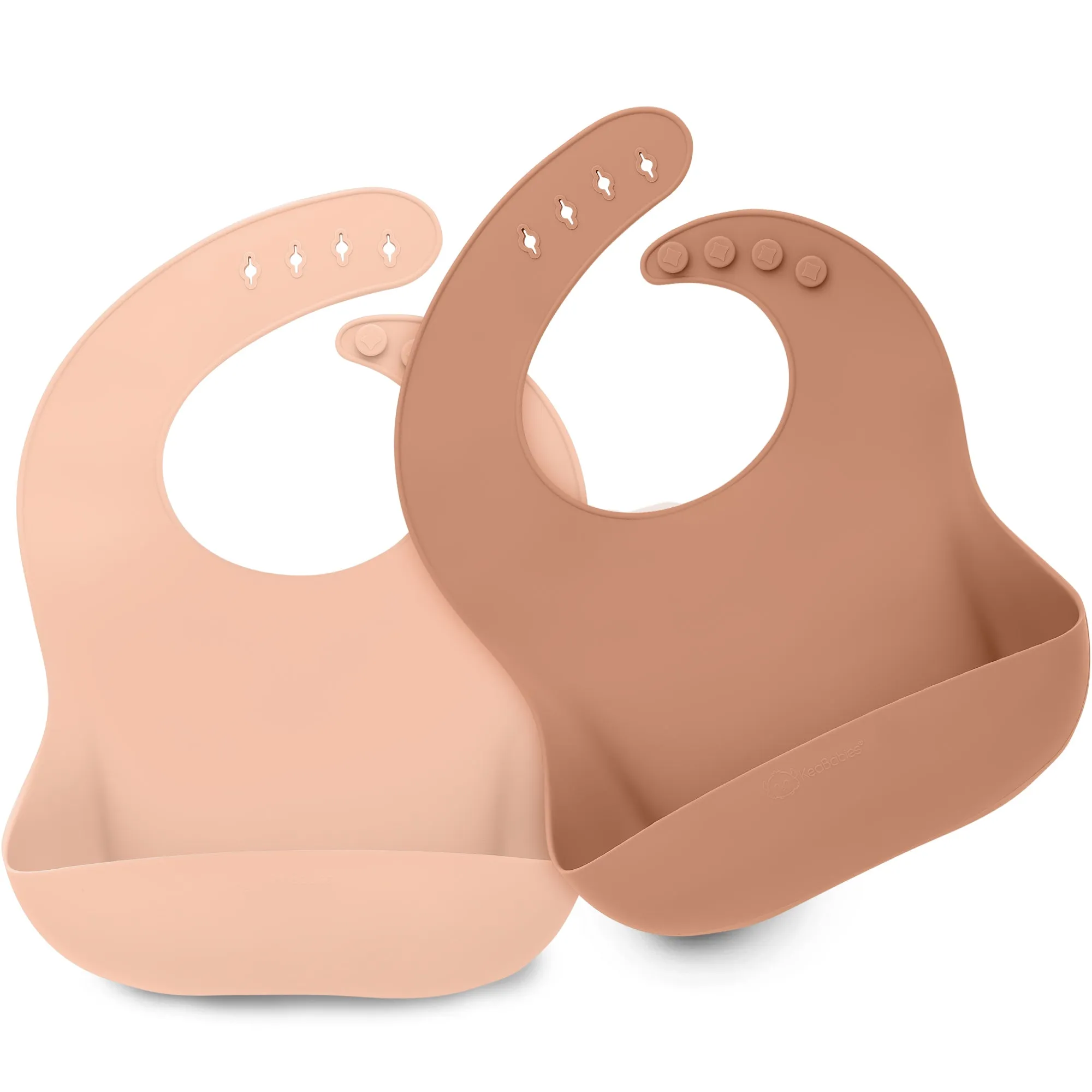 2-Pack Prep Silicone Bibs (Dusk)