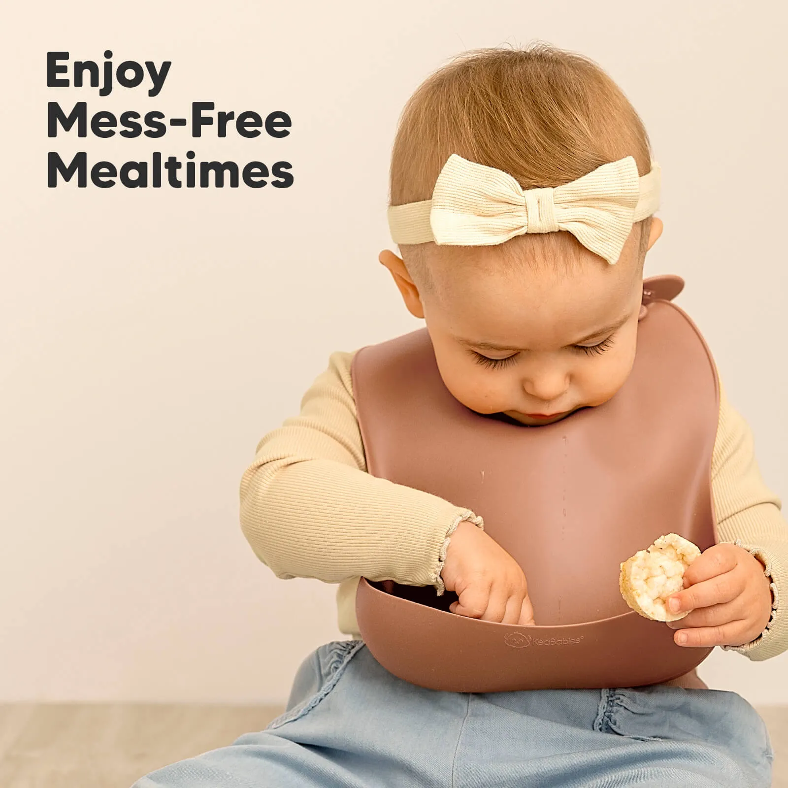 2-Pack Prep Silicone Bibs (Dusk)