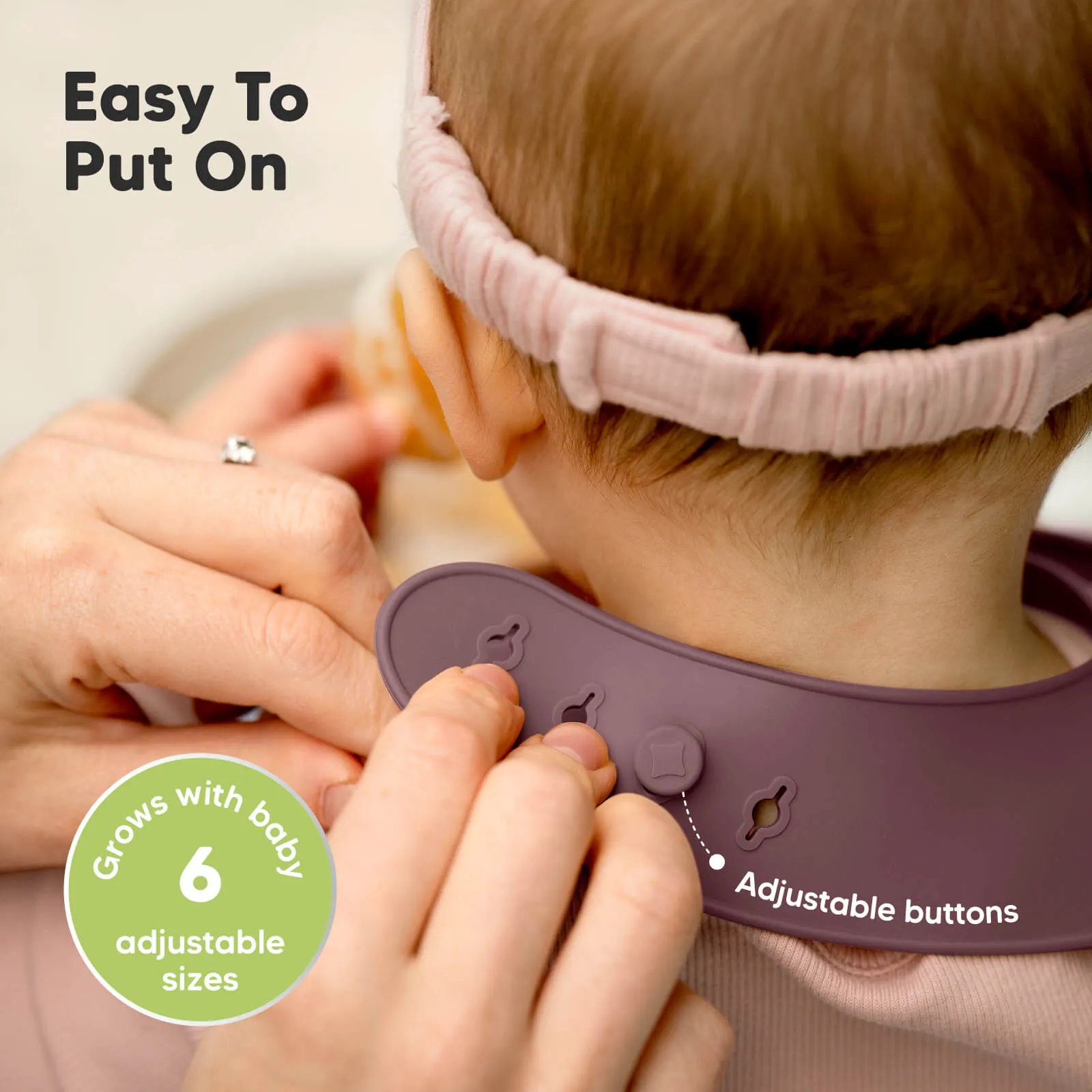 2-Pack Prep Silicone Bibs (Rocky)
