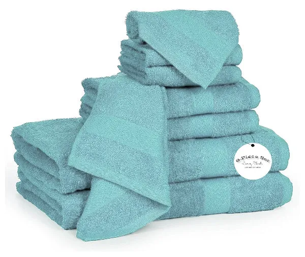 8 Piece Towels Bale Set Super Soft & Absorbent for Multipurpose use