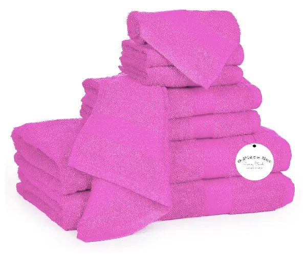 8 Piece Towels Bale Set Super Soft & Absorbent for Multipurpose use