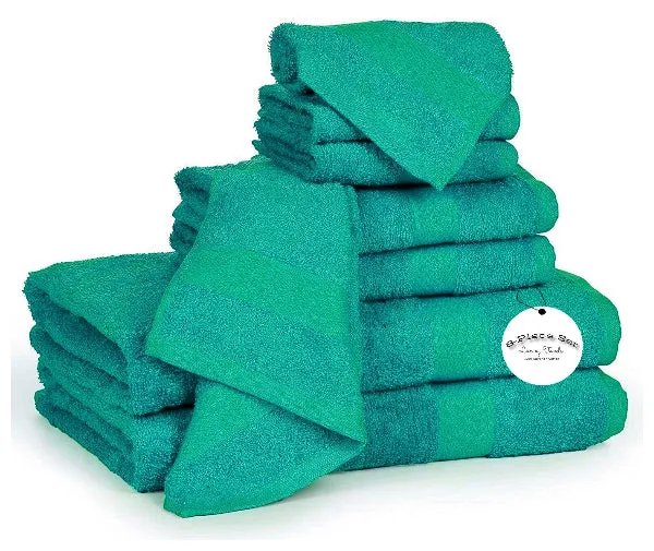 8 Piece Towels Bale Set Super Soft & Absorbent for Multipurpose use