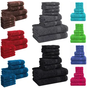 8 Piece Towels Bale Set Super Soft & Absorbent for Multipurpose use