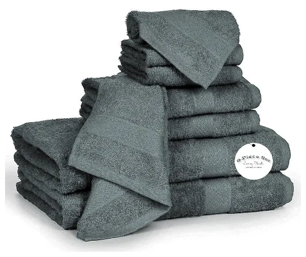 8 Piece Towels Bale Set Super Soft & Absorbent for Multipurpose use