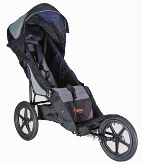 Adaptive Star Axiom IMPROV 3 Indoor/Outdoor Mobility Push Chair, Navy