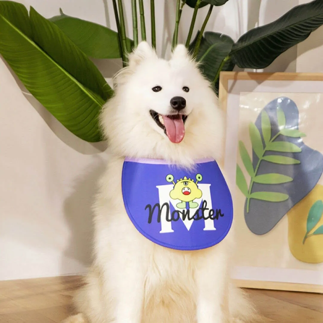 Adjustable Large Dog Drool Bibs Pet Bibs