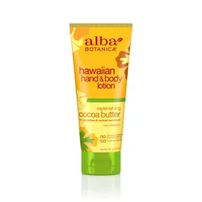 Alba Botanica - Hand & Body Lotion Cocoa Butter, 7 Oz - Pack of 1