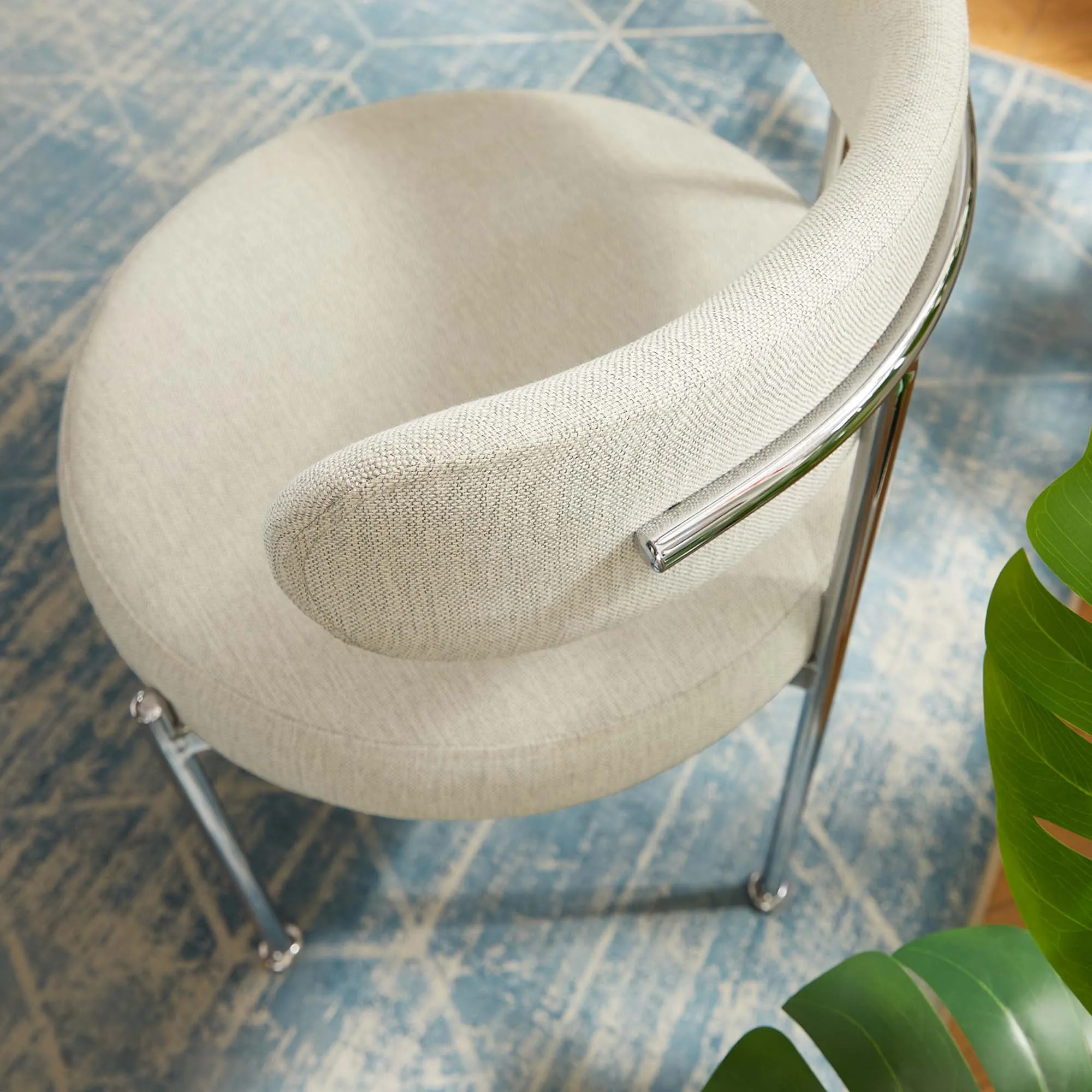 Albie Fabric Dining Chairs - Set of 2 by Modway