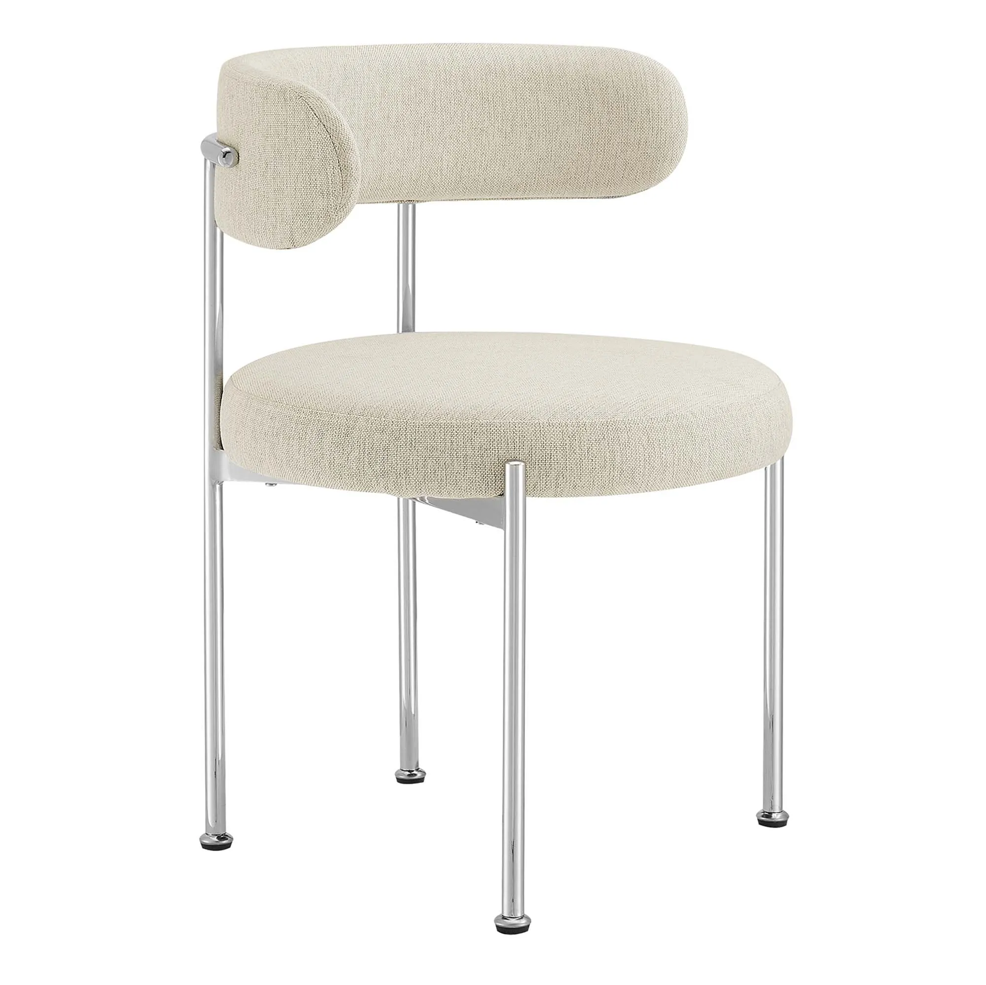 Albie Fabric Dining Chairs - Set of 2 by Modway