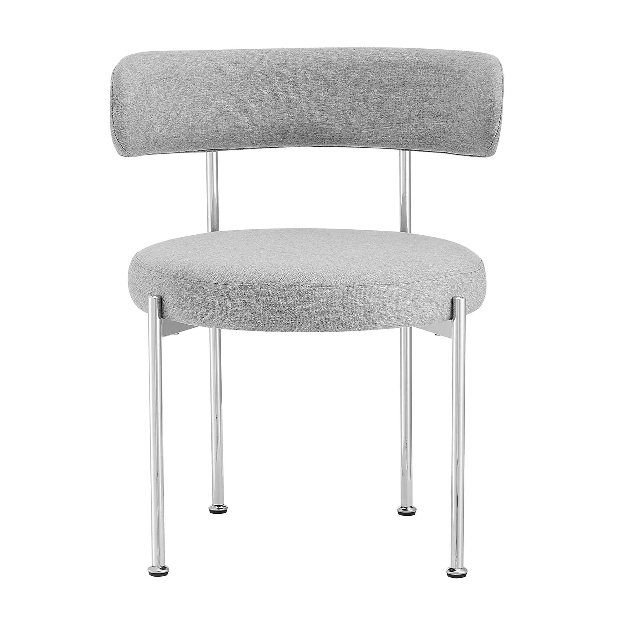 Albie Fabric Dining Chairs - Set of 2 by Modway