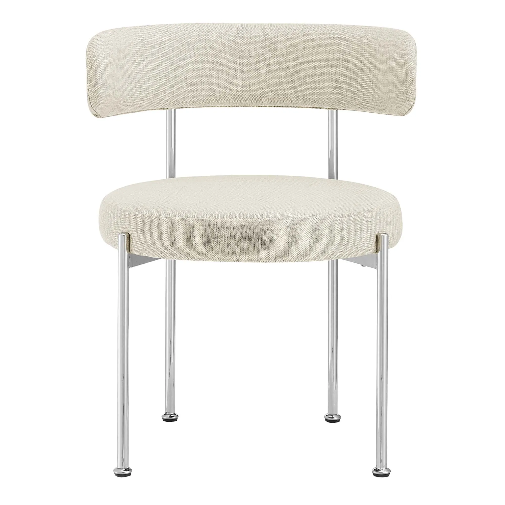 Albie Fabric Dining Chairs - Set of 2 by Modway