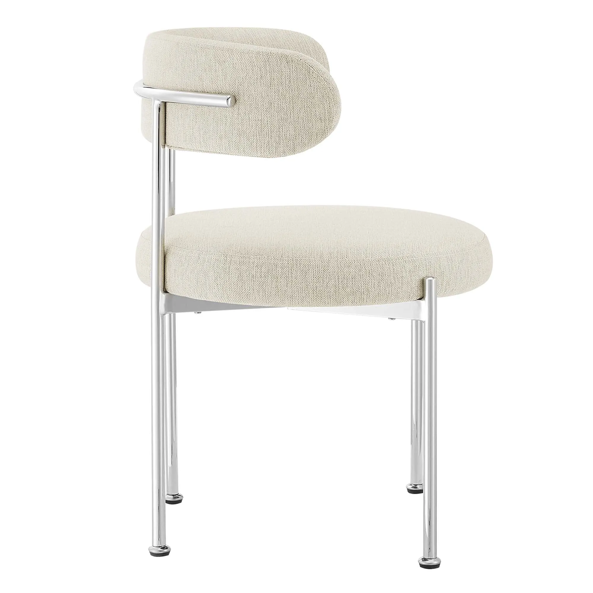 Albie Fabric Dining Chairs - Set of 2 by Modway