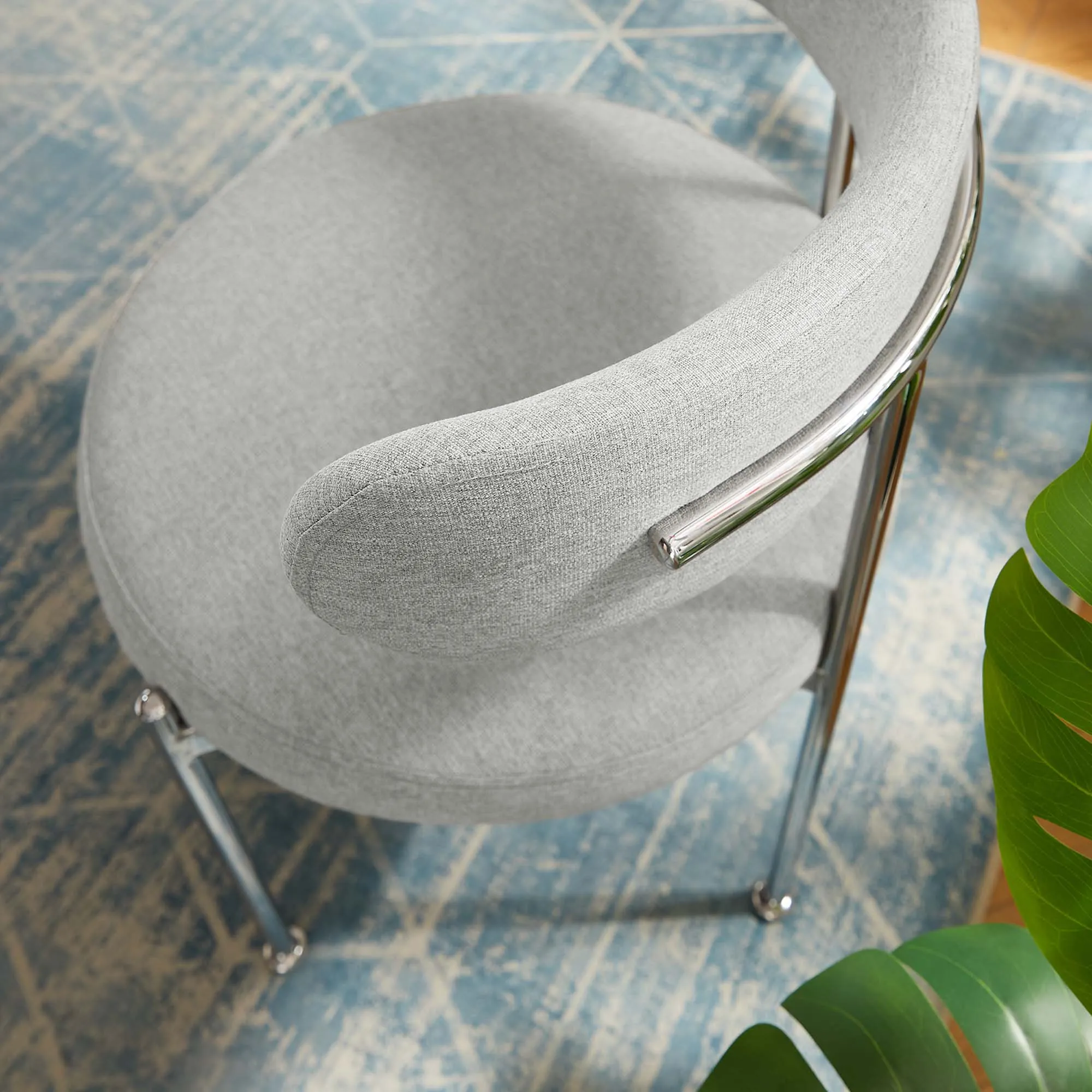 Albie Fabric Dining Chairs - Set of 2 by Modway