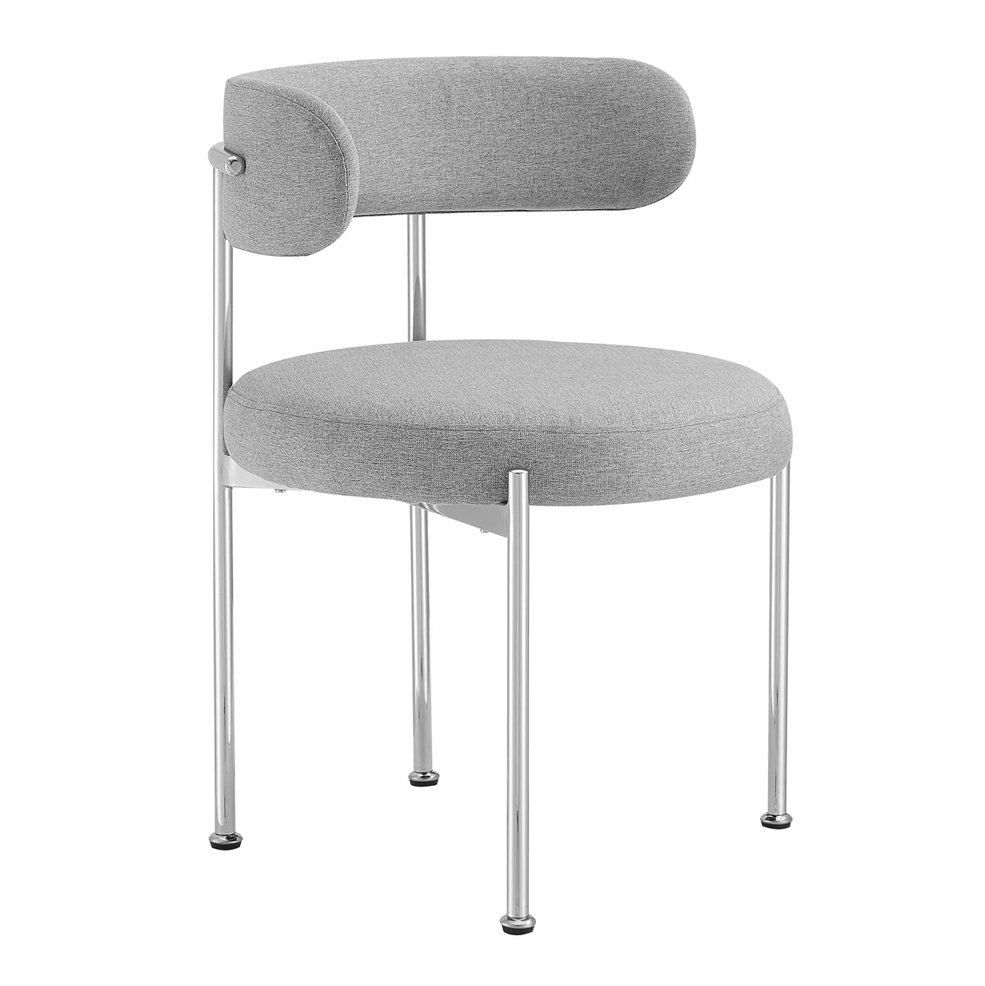 Albie Fabric Dining Chairs - Set of 2 by Modway