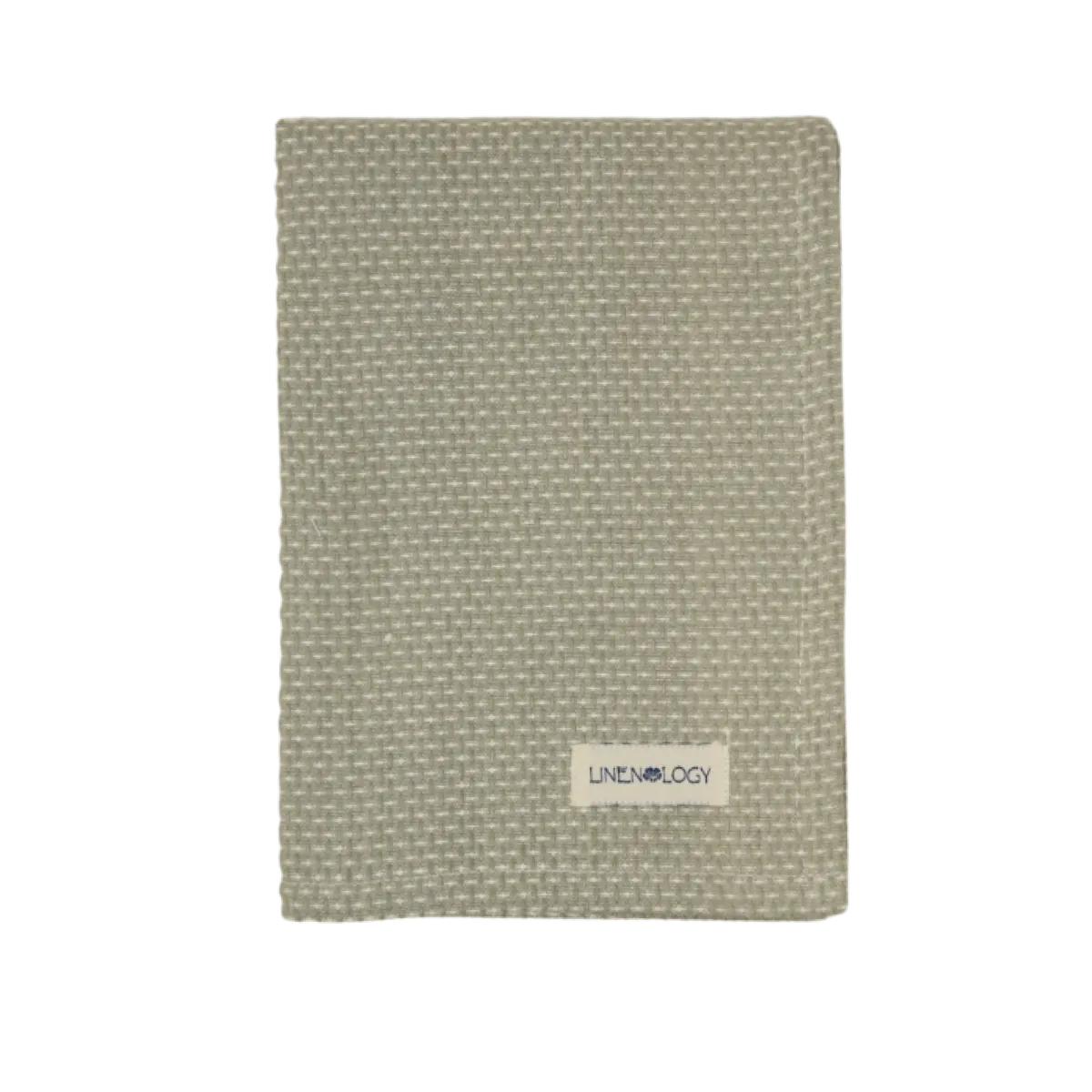 All Purpose Towel - Chambray Waffle - Beige/White