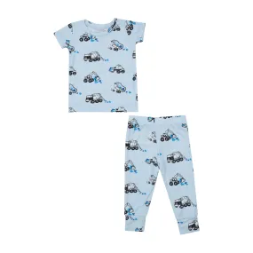 Angel Dear Bamboo Long Sleeve Loungewear Valentine's Day Truck Load of Love Pajama Set