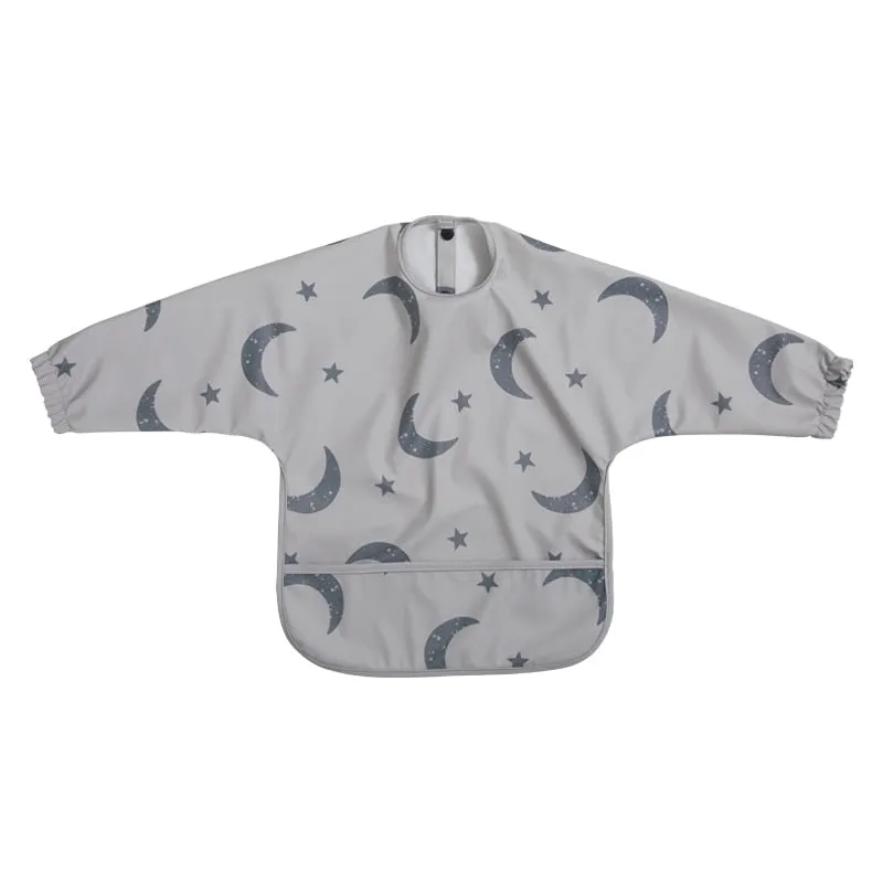 Baby Painting Waterproof Bib/ Long Sleeves Feeding Cloth