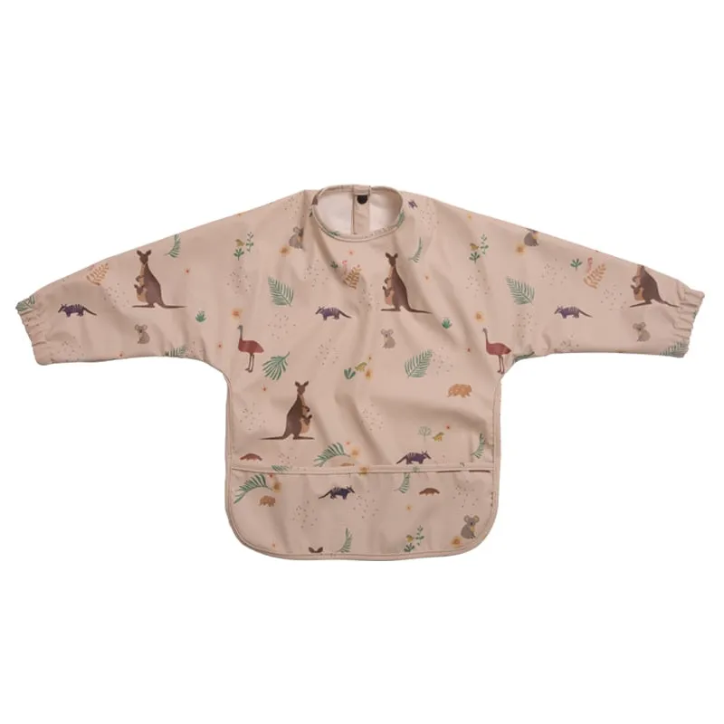 Baby Painting Waterproof Bib/ Long Sleeves Feeding Cloth