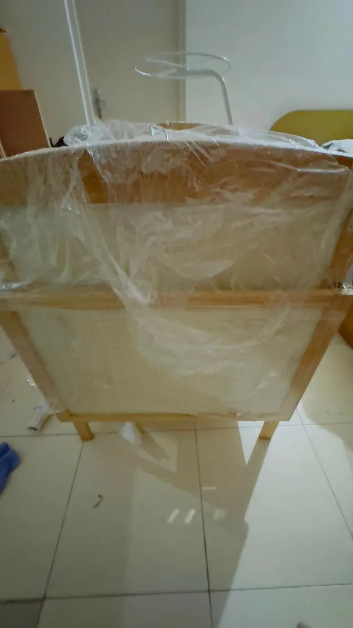 BABYHUG Kelly Wooden Cot/Crib with Detachable Bassinet and Mosquito Net, Dimensions: L116×W68×H88 cm