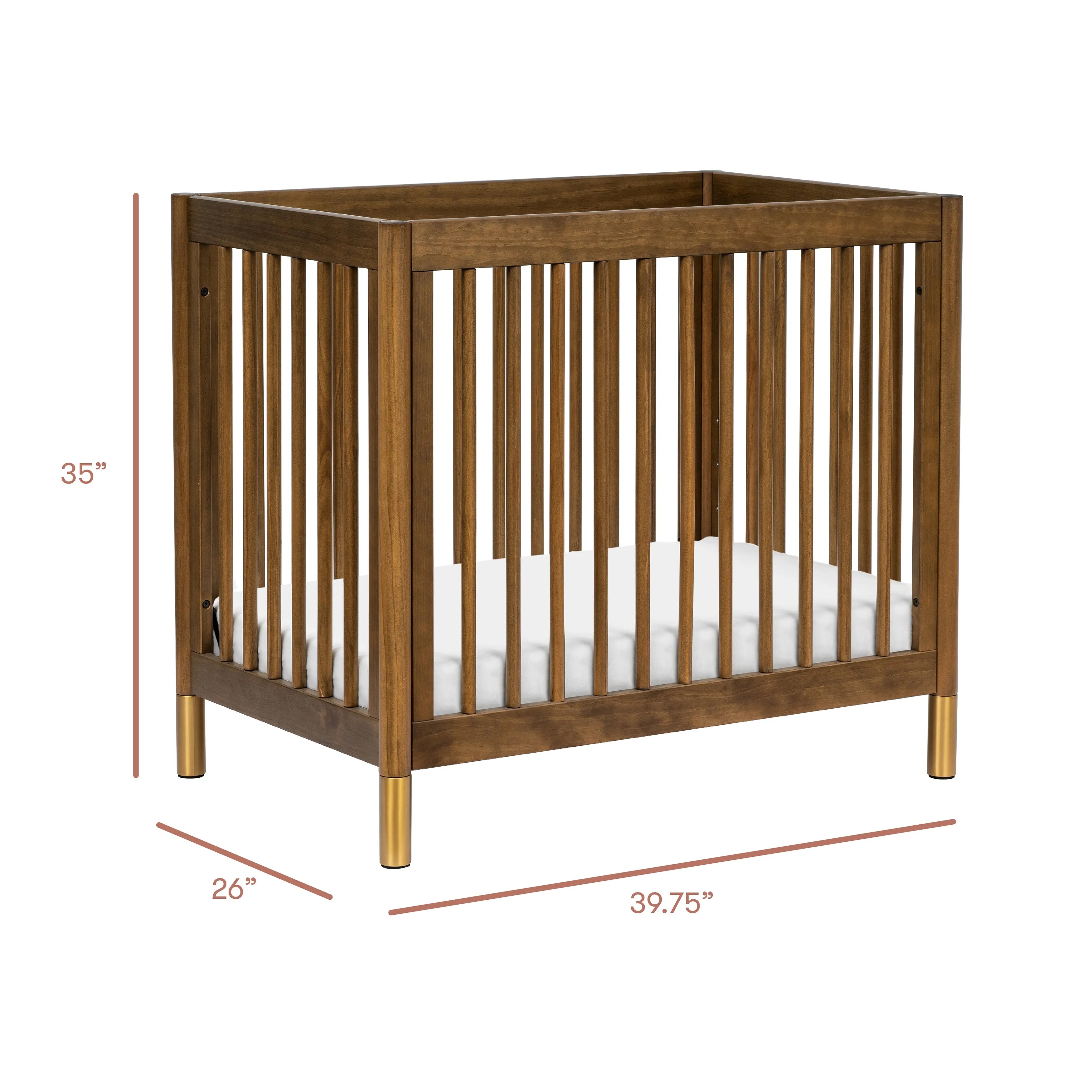 Babyletto Gelato 4-in-1 Convertible Mini Crib