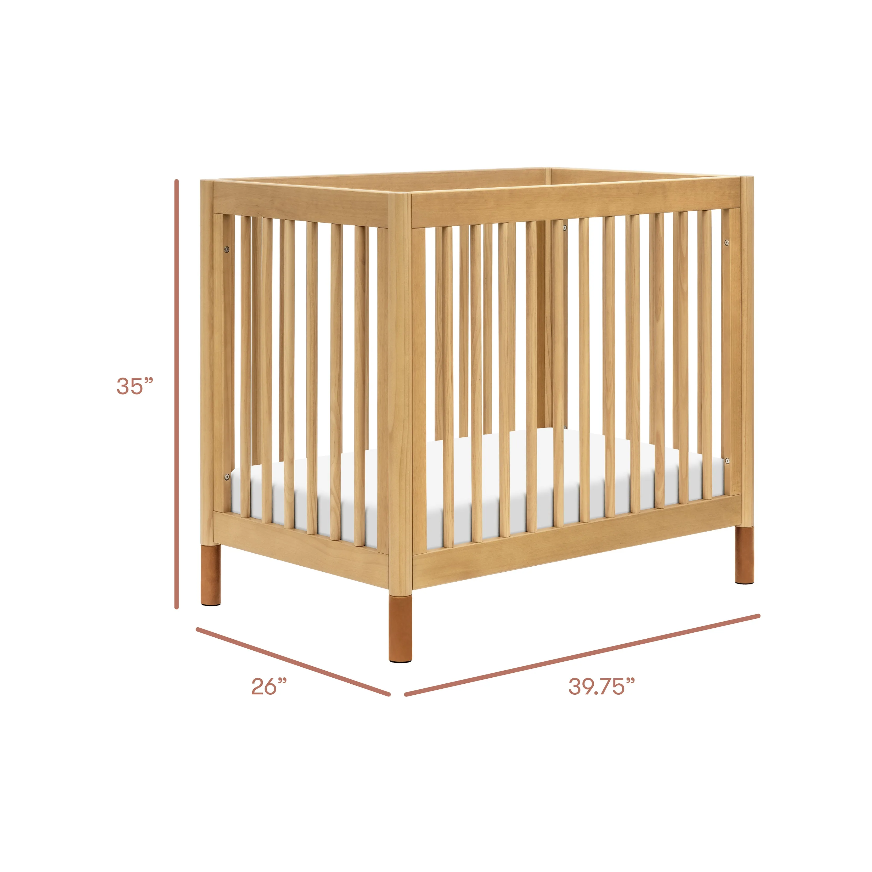 Babyletto Gelato 4-in-1 Convertible Mini Crib