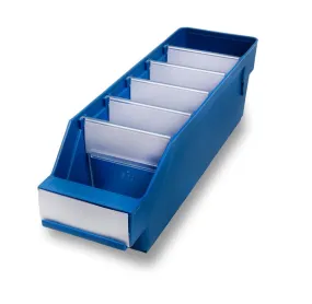 Barton Shelf Storage Bin Type 3009 Blue (pack of 40) - 300x90x95mm