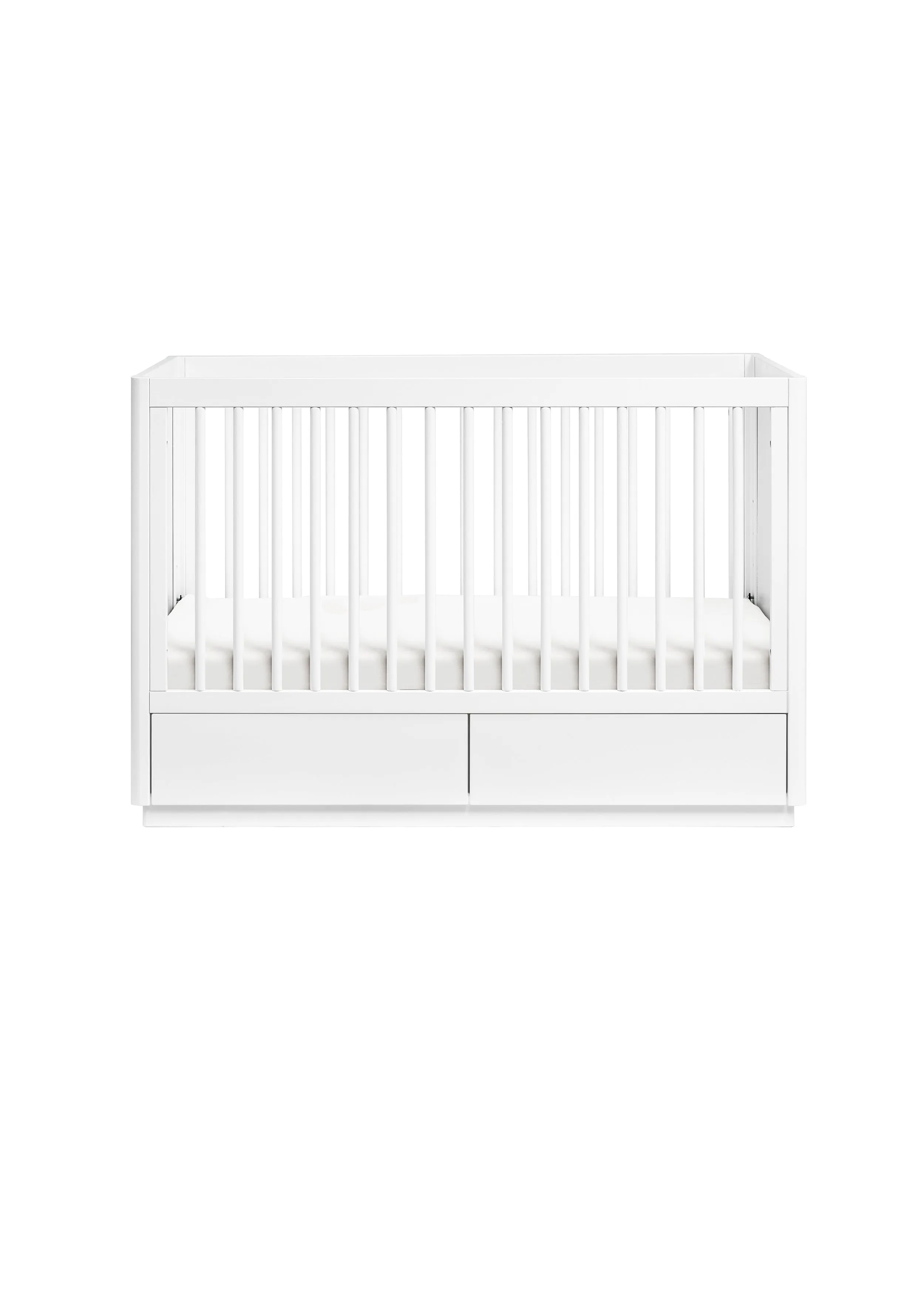 BENTO 3-IN-1 CONVERTIBLE STORAGE CRIB WITH TODDLER BED CONVERSION KIT - COLOR OPTIONS
