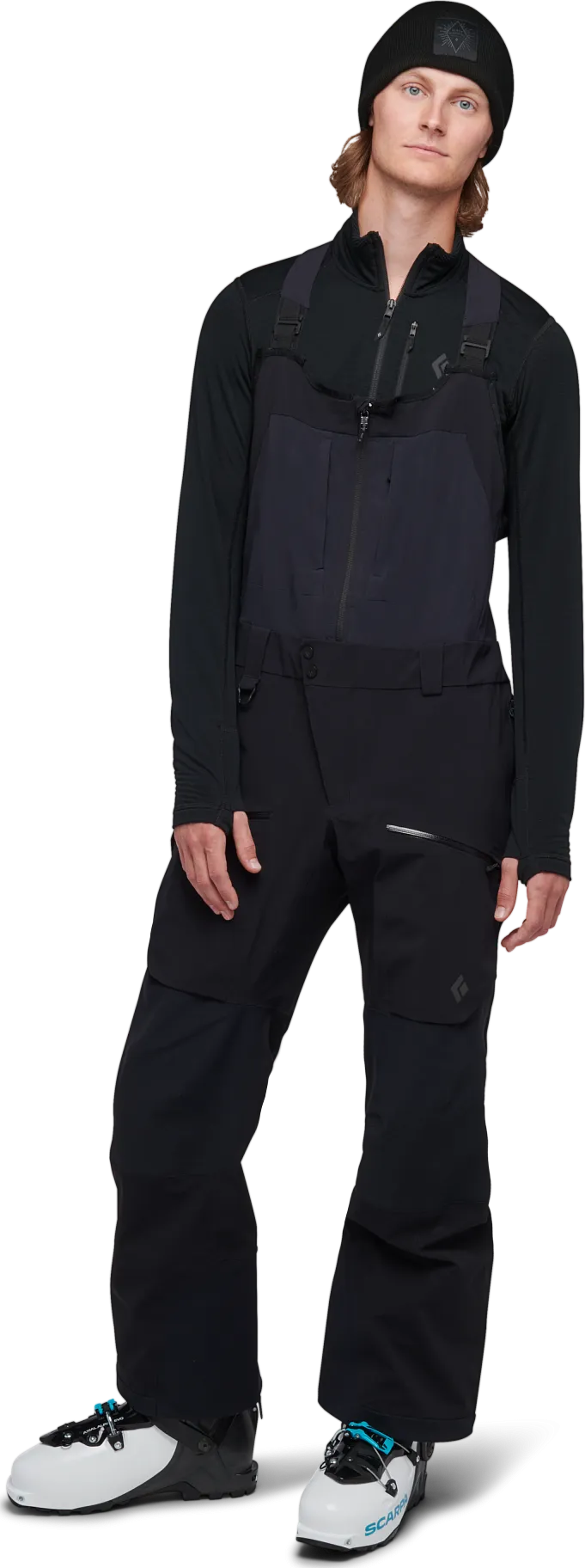 Black Diamond Men&#x27;s Recon Stretch Pro Bibs Black | Buy Black Diamond Men&#x27;s Recon Stretch Pro Bibs Black here | Outnorth