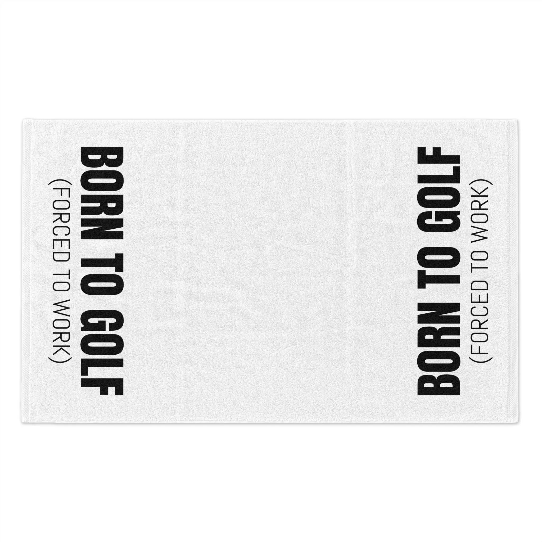Born To Golf Rally Towel, 11x18