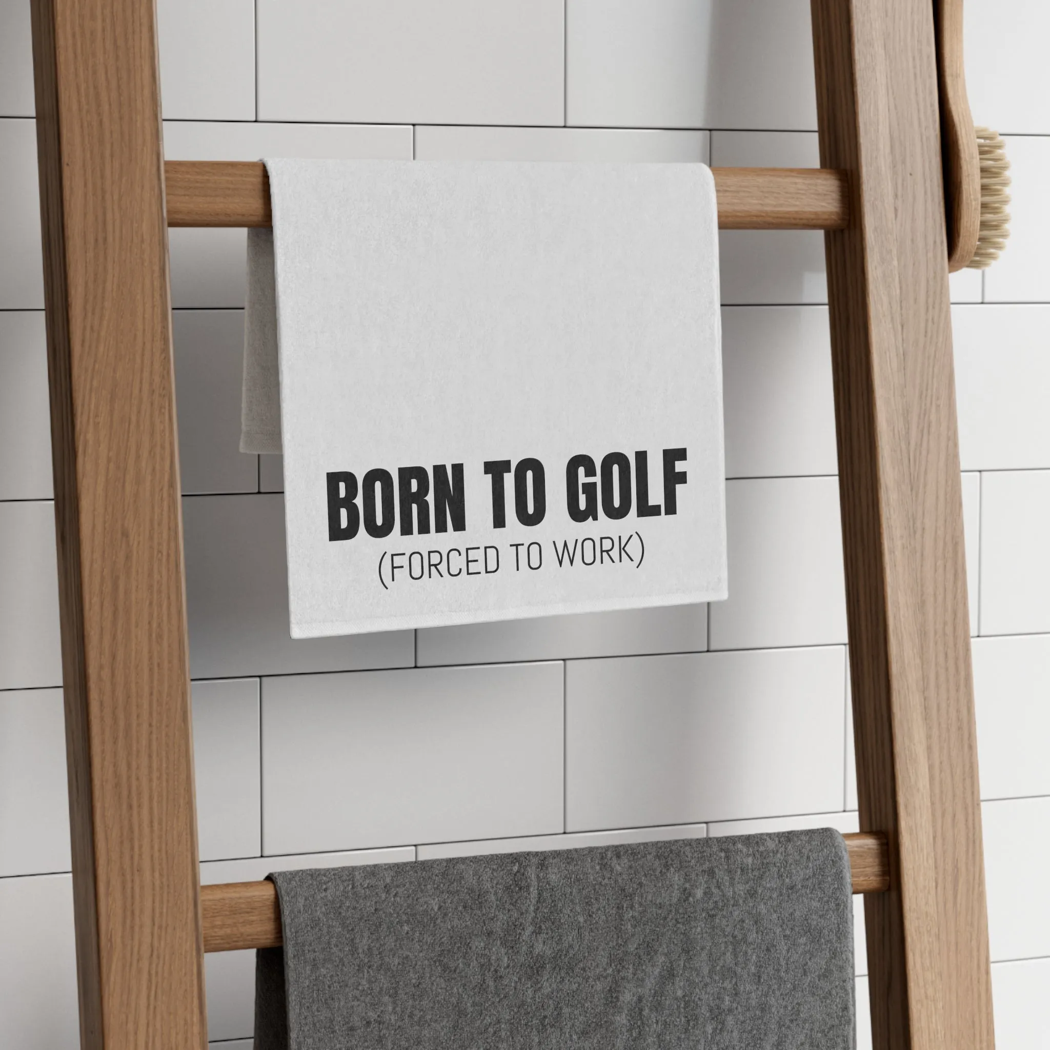 Born To Golf Rally Towel, 11x18