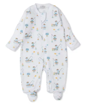 Boys Bear Fishing Footie
