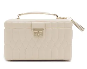 Caroline Medium Jewelry Box (Ivory)
