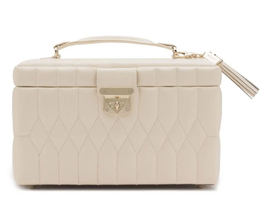 Caroline Medium Jewelry Box (Ivory)