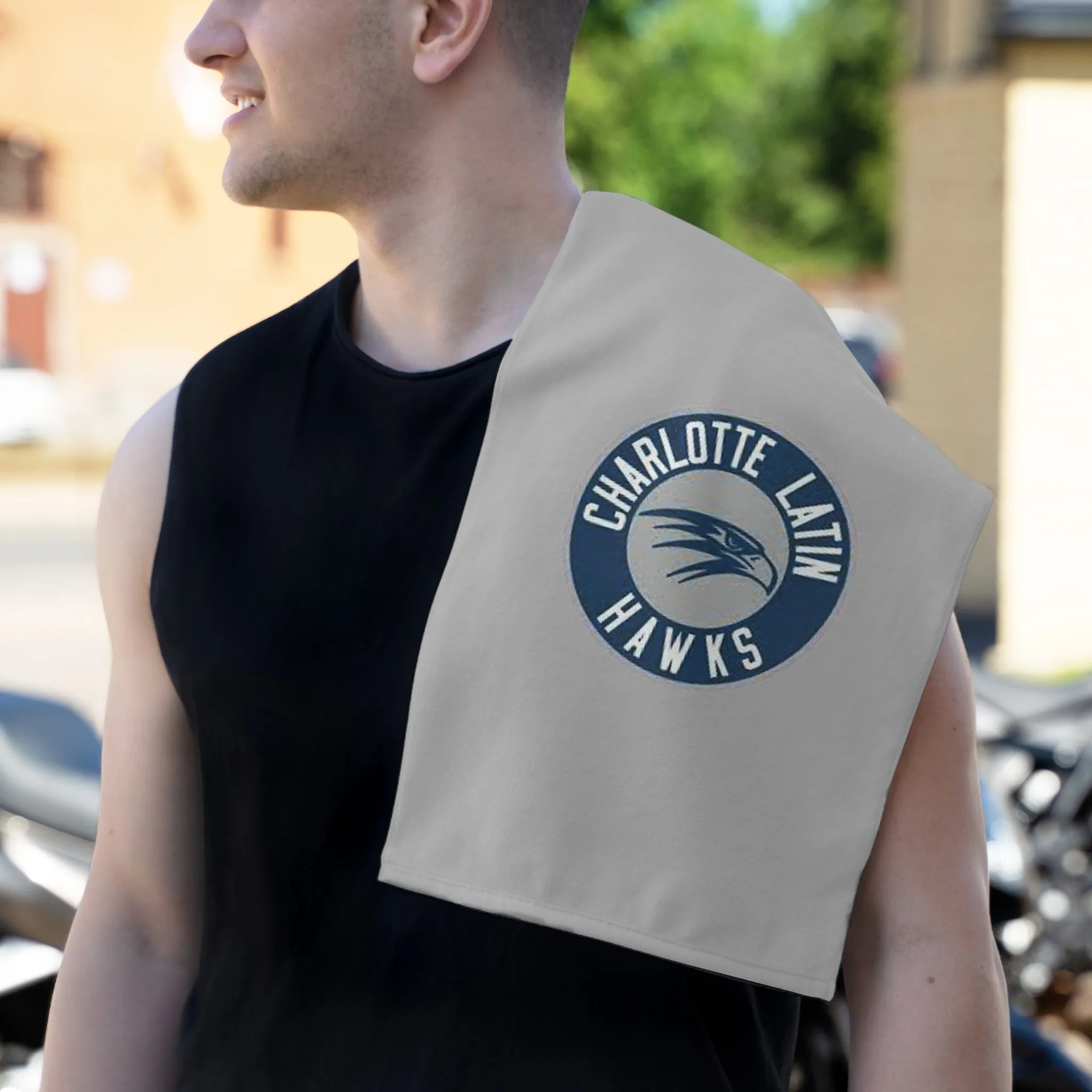 Charlotte Latin Rally Towel, 11x18