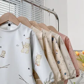 Children Baby Drawing / Toddler Kids Waterproof Bibs For 0- 6 years