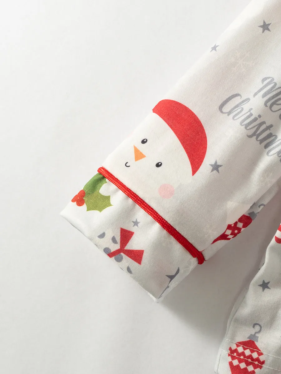 Christmas Santa Boy Pajamas Sleepwear Set