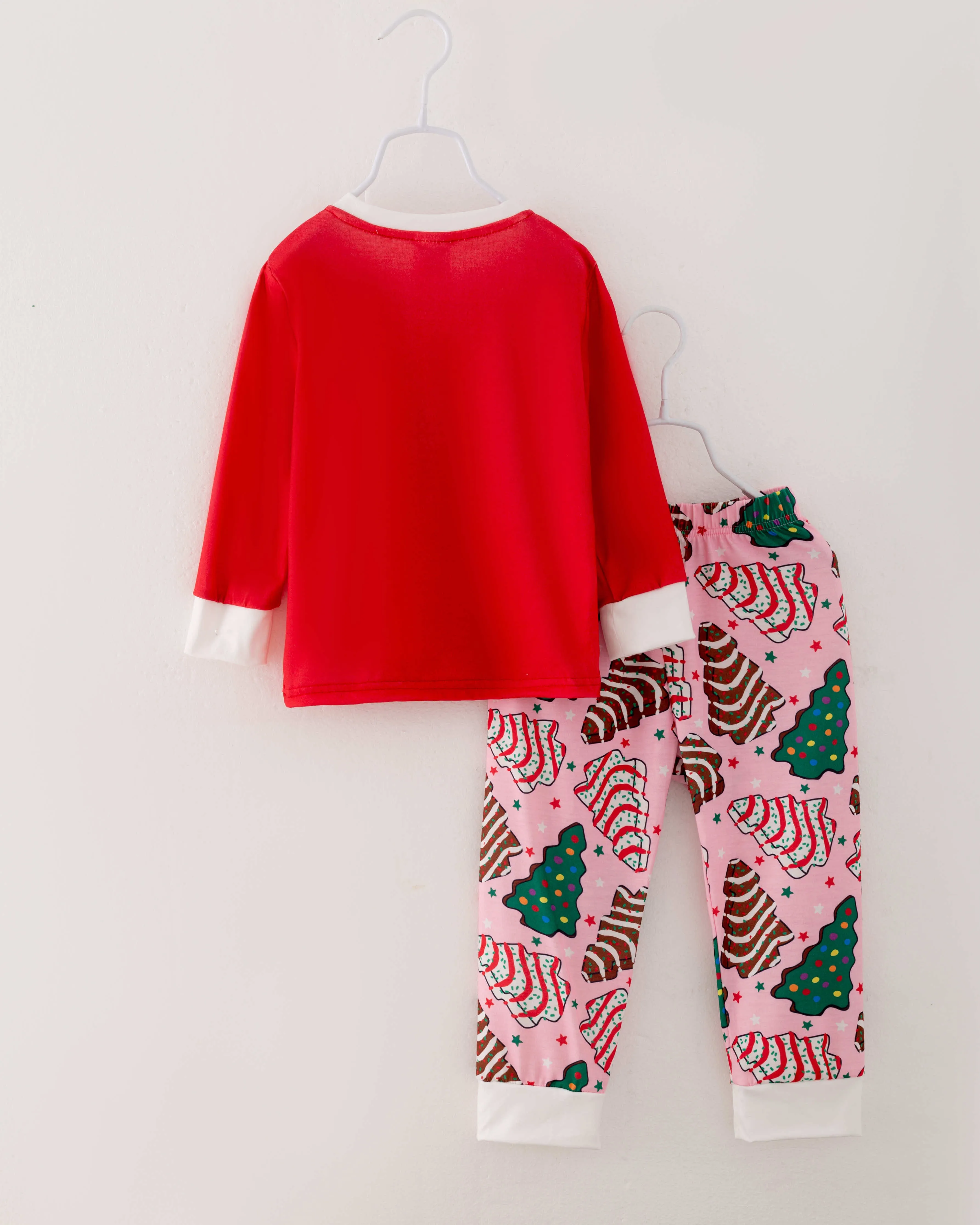 Christmas Tree Cookies Boy Pajamas Sleepwear Set