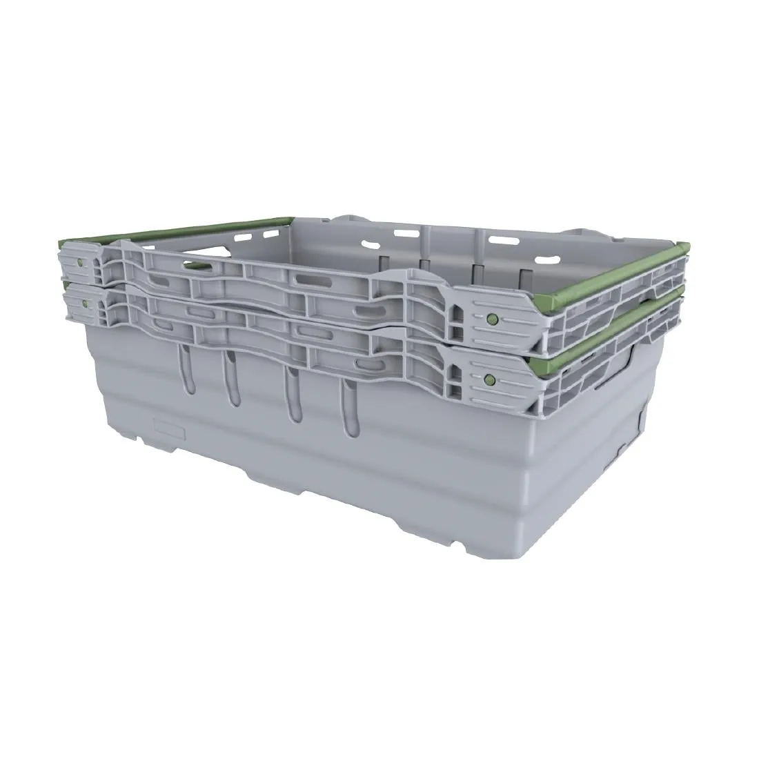 CJ189 Maxinest Food Container Polypropylene Blue 35Ltr