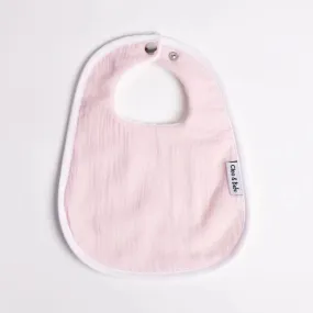 Cleo & Bebe Baby Pink  - Waterproof Classic Bib