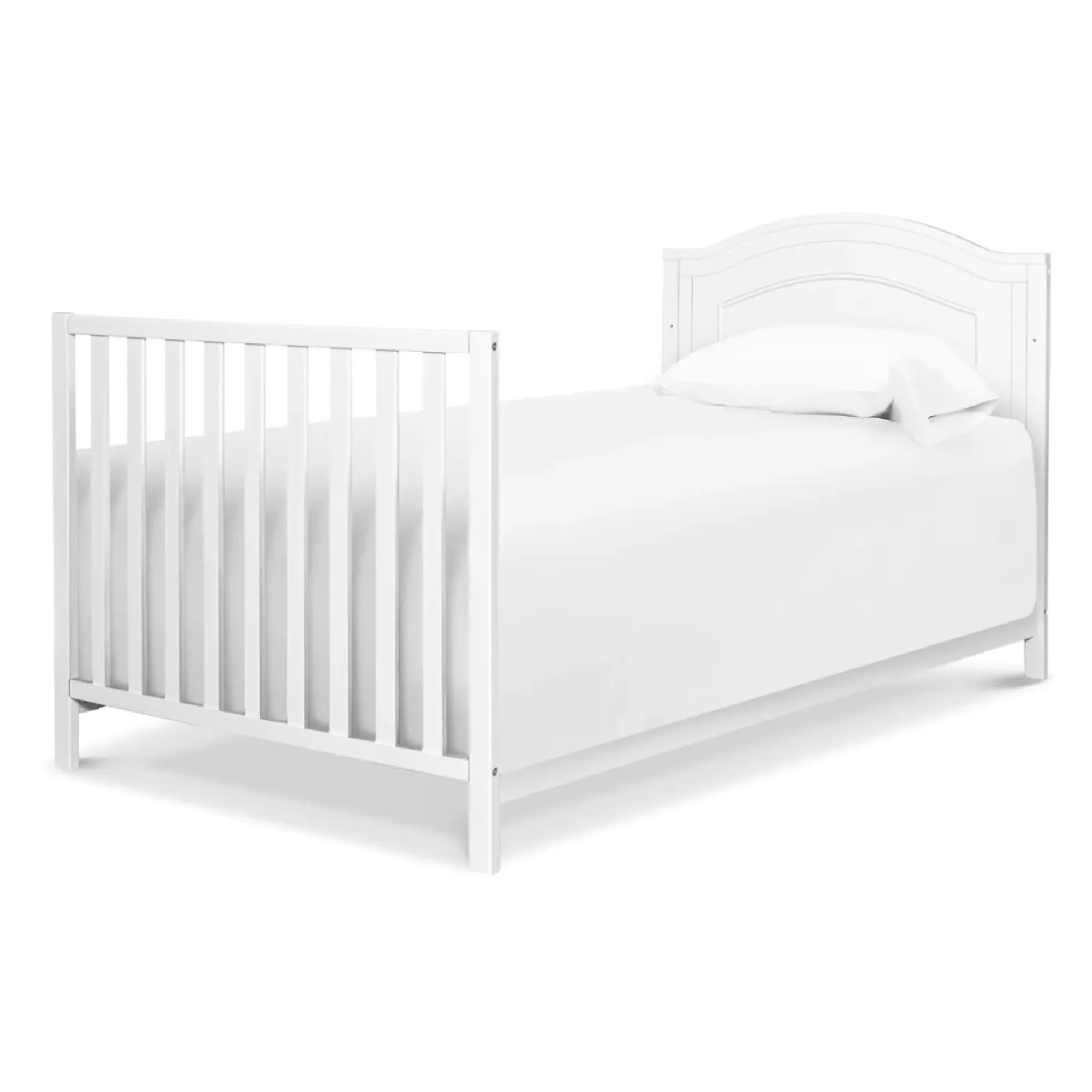 DAVINCI Charlie Folding Portable 3-in-1 Mini Crib - White