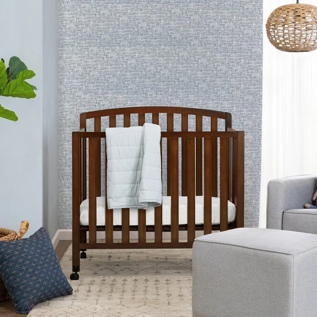 DaVinci - Dylan Folding Portable 3-in-1 Mini Crib and Twin Bed
