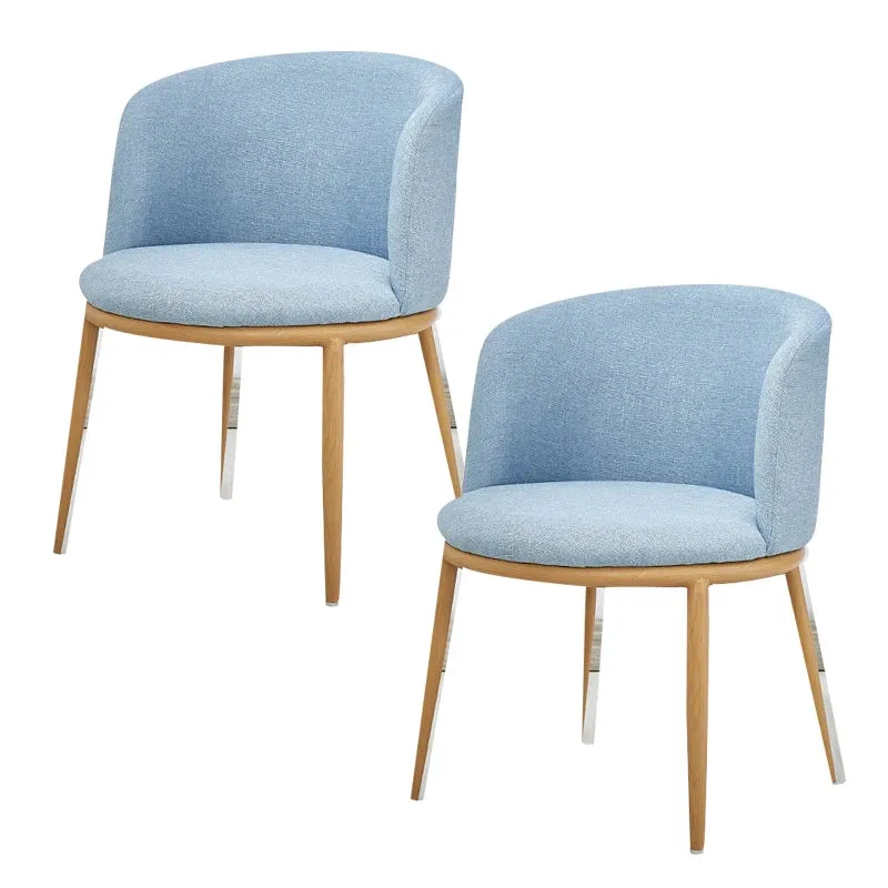 Dining Table With Chairs Set Cotton Linen Solid Wood