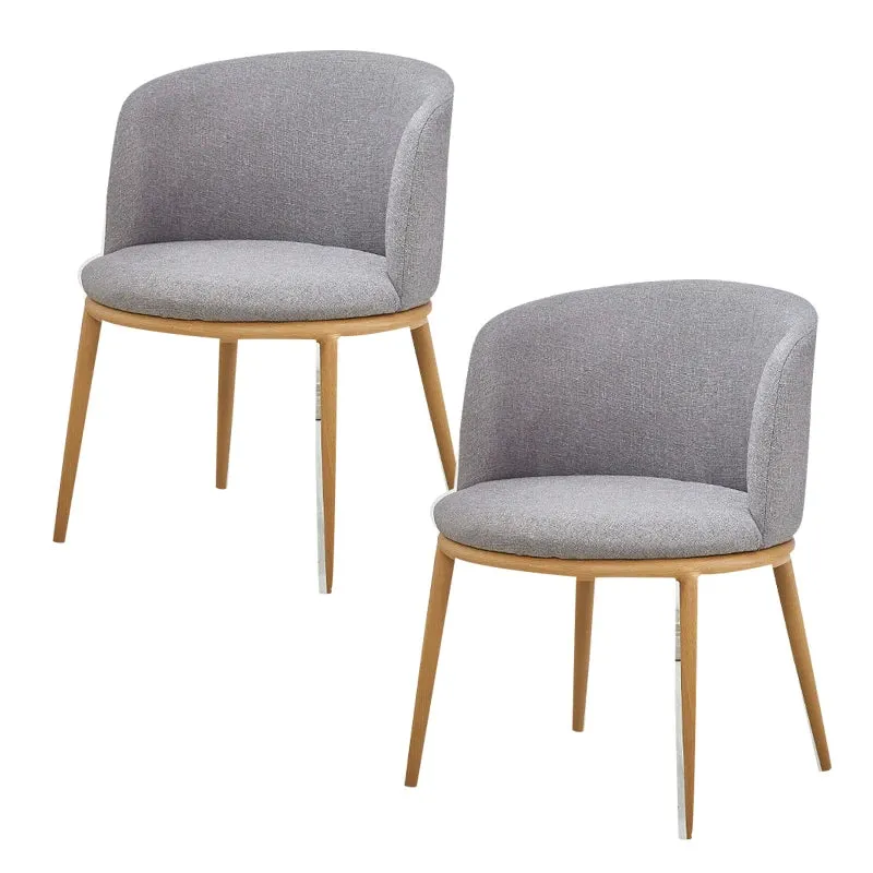Dining Table With Chairs Set Cotton Linen Solid Wood