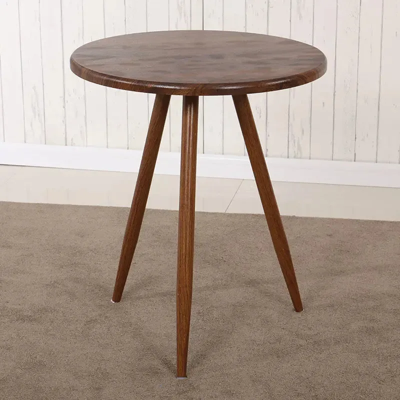 Dining Table With Chairs Set Cotton Linen Solid Wood