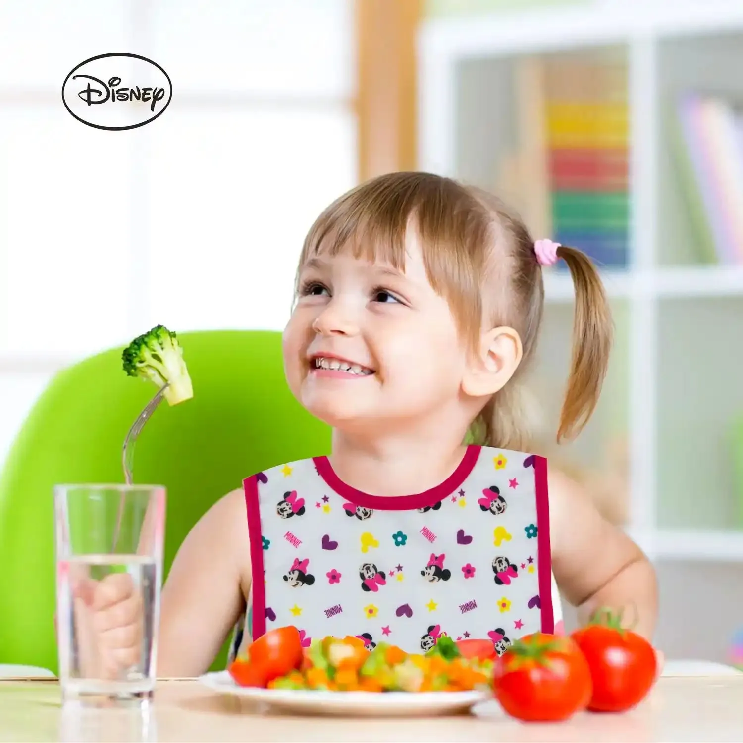 Disney Minnie Cotton Bibs 2Pcs