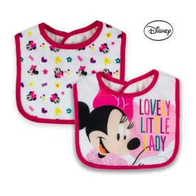 Disney Minnie Cotton Bibs 2Pcs