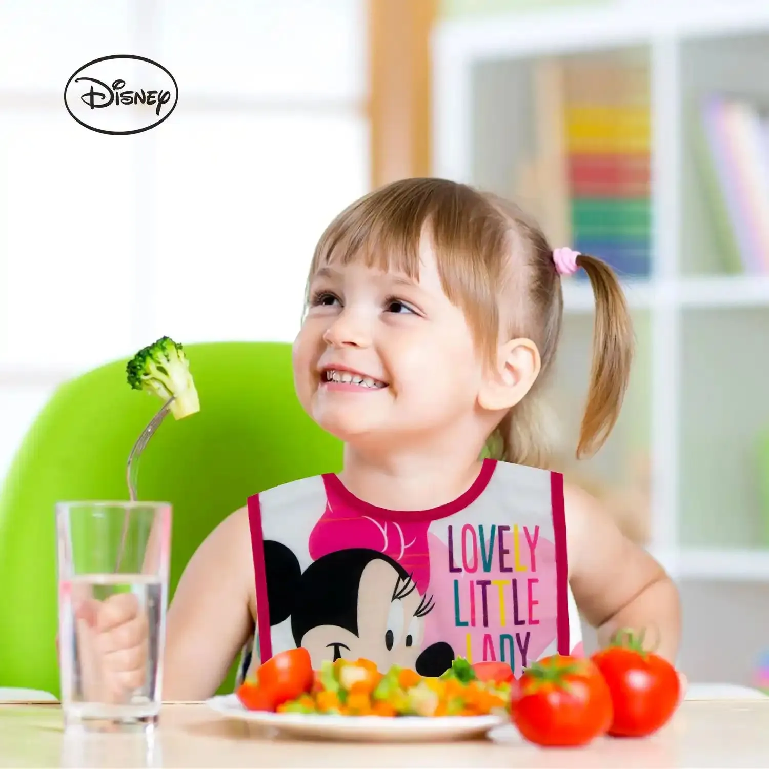 Disney Minnie Cotton Bibs 2Pcs