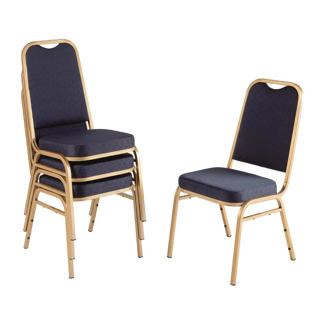 DL015 Bolero Square Back Banquet Chairs (Pack of 4)