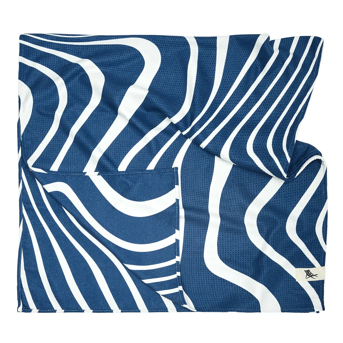 Dock & Bay Bath Towels - Tide Break Navy - Outlet