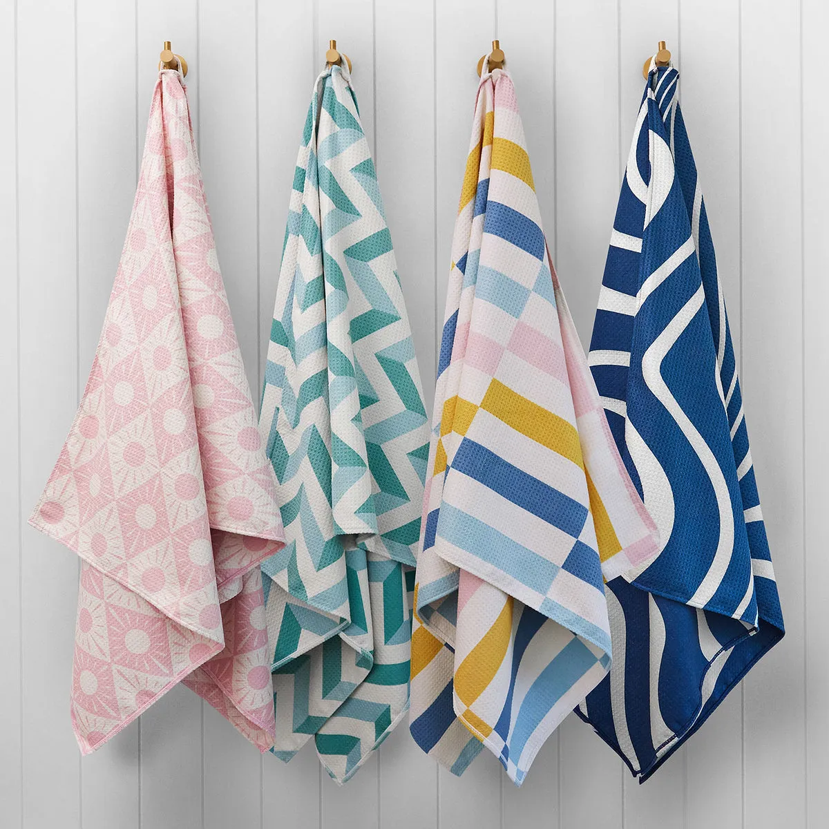 Dock & Bay Bath Towels - Tide Break Navy - Outlet